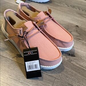 NWT Hey Dude Women's Pink Shoes